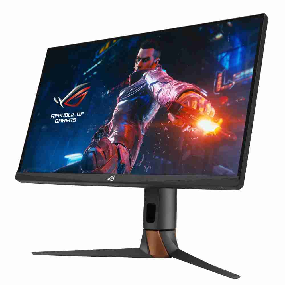 华硕ASUS ROG Swift 360Hz PG27AQN，，采用森林舞会全新可支持ULMB2技术的高阶电竞显示器，，为电竞玩家打造突破以往的急速游戏体验。。。（图片来源：ASUS提供）