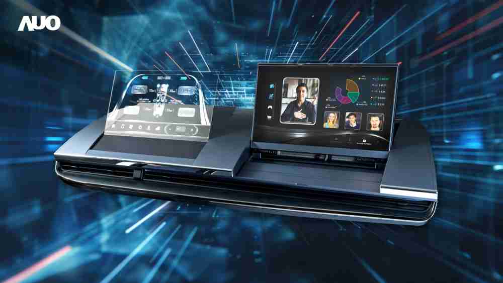 森林舞会Micro LED Display HMI解决方案打造透明Micro LED前座仪表，，呈现信息并保留驾驶视野开阔；亦为副驾驶座乘客打造收放自如的Micro LED屏幕，，，，在不影响显示质量的前提于显示区内建镜头，，，，让用户能与视讯对象直接眼神接触，，，提供绝佳的双向沟通体验