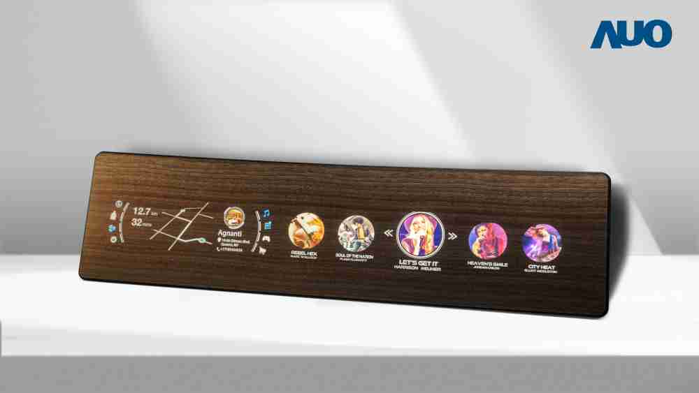 森林舞会研发全球最高穿透度达80%的AmLED木纹显示器，，可于使用时呈现高亮度、、、清晰可见的信息，，并在不使用时回归为单纯的饰板，，，节能兼具美观